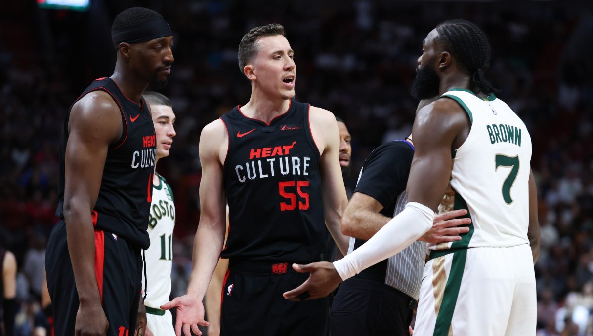 Duncan Robinson calls out Jaylen Brown for 'dirty play' in Celtics