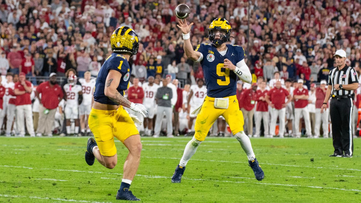 Roman Wilson on why JJ McCarthy is rising up draft boards NBC Sports