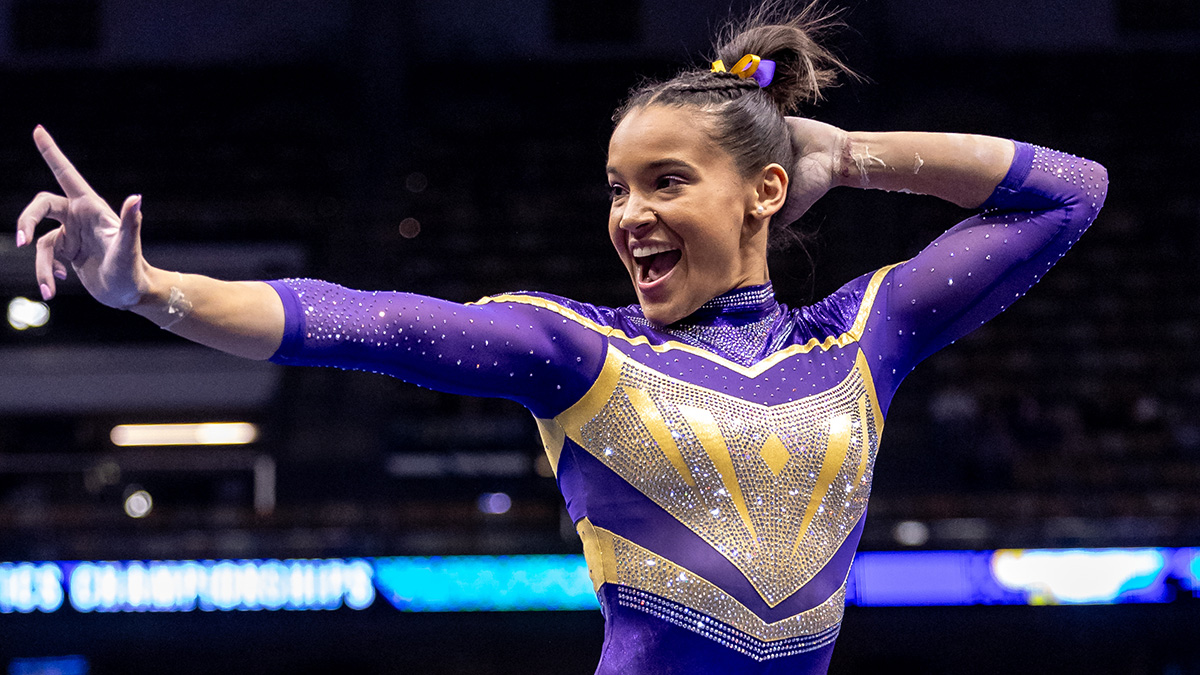 On Her Mark: LSU champion gymnast Haleigh Bryant on historic season ...