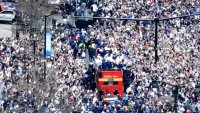 Thousands of UConn fans gather to celebrate another basketball championship