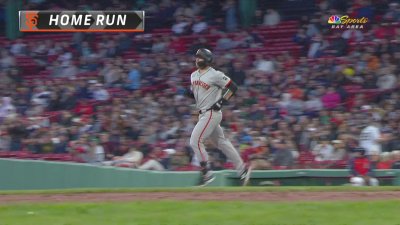 Murphy homer gives Giants 1-0 lead over Red Sox