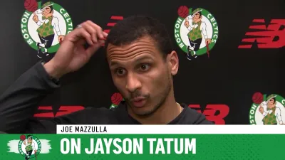 Celtics talk about Tatum's huge impact with scoring down