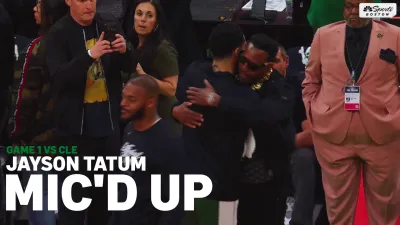 Jayson Tatum Mic'd Up – Game 1 vs Cavs
