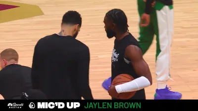 Game 3 Mic'd Up: Great leadership from Jaylen Brown