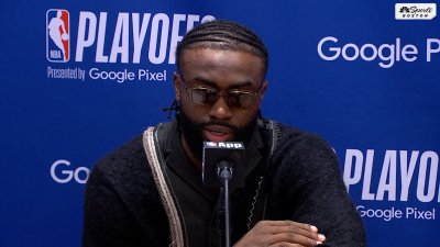 Jaylen Brown addresses scuffle with Strus, 'embraces' boos from Cleveland