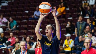 Caitlin Clark meeting the moment as she makes WNBA debut