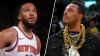 Ex-Celtic Paul Pierce stomps on Brunson's jersey after Knicks elimination