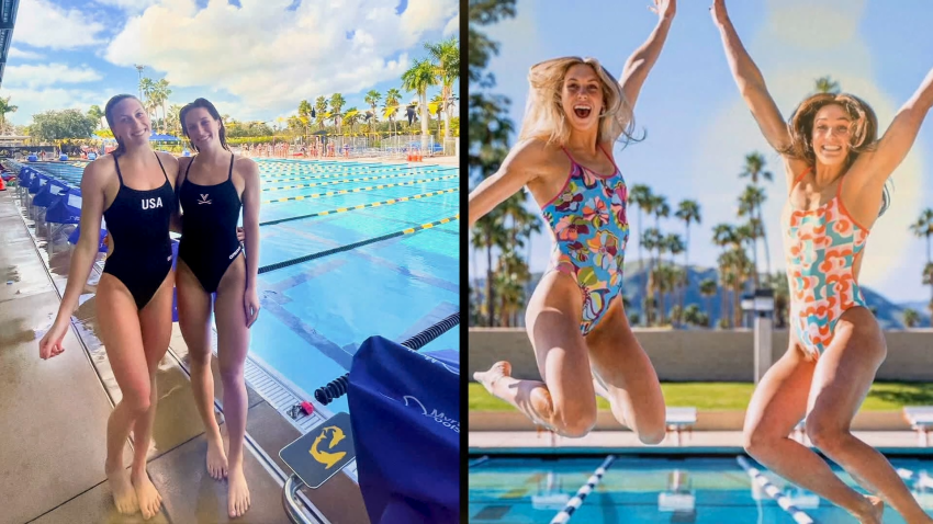 Swimmers Gretchen and Alex Walsh aren't just sisters – they're also Olympic hopefuls
