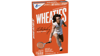 Billie Jean King Wheaties Box