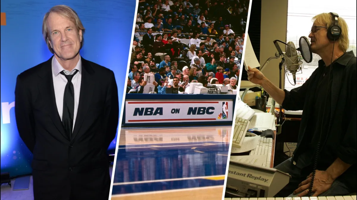 How the nba on nbc theme song originated in europe at 2 a m on an