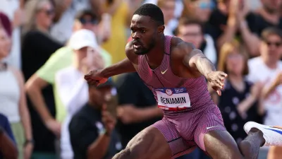 Rai Benjamin sets US Trials record in 400m hurdles