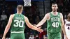 Celtics' top nine in place after team brings back Hauser, Kornet