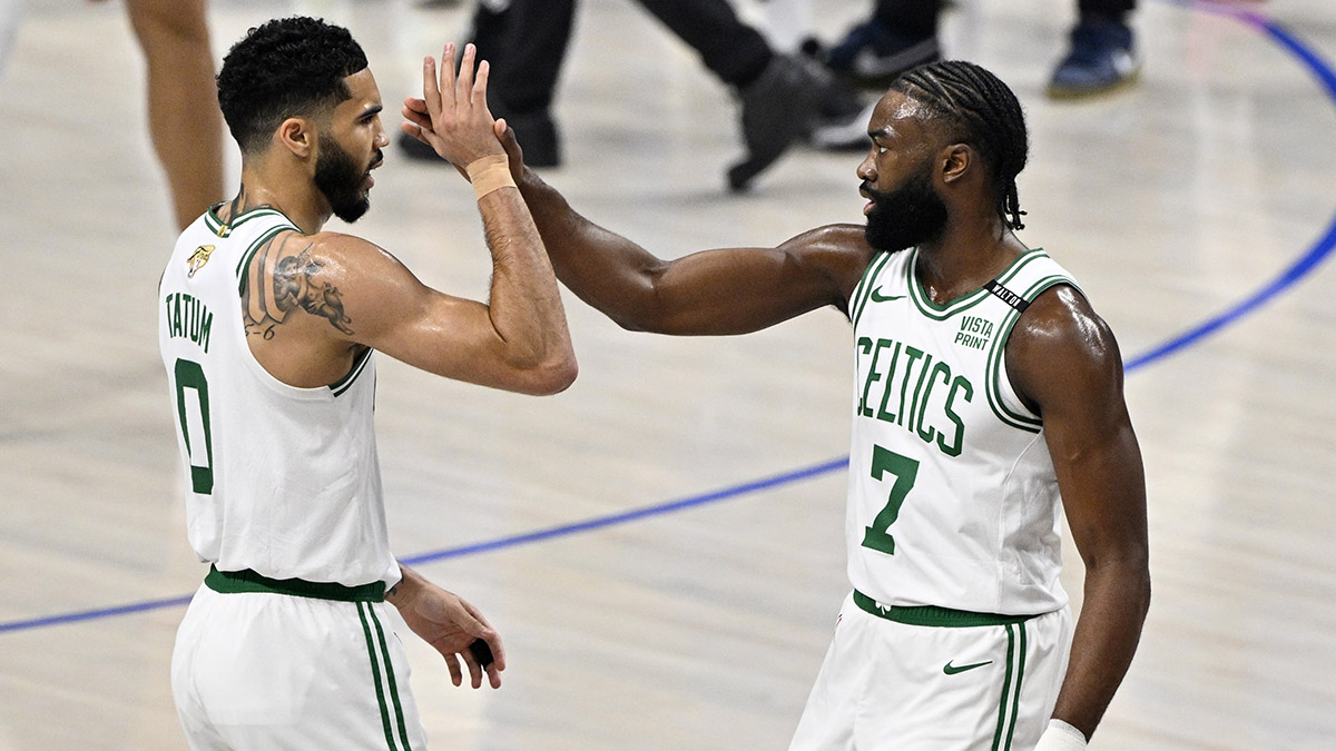 Jayson Tatum, Jaylen Brown Set Fitting Celtics Record In Game 3 Win ...