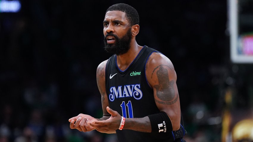 Mavs guard Kyrie Irving