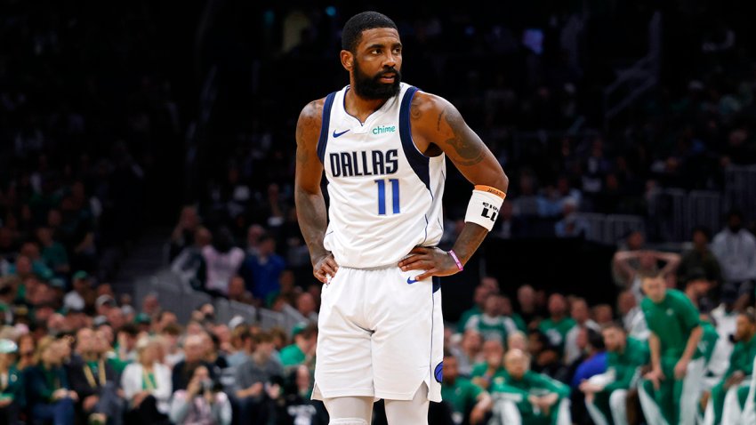 Mavs guard Kyrie Irving