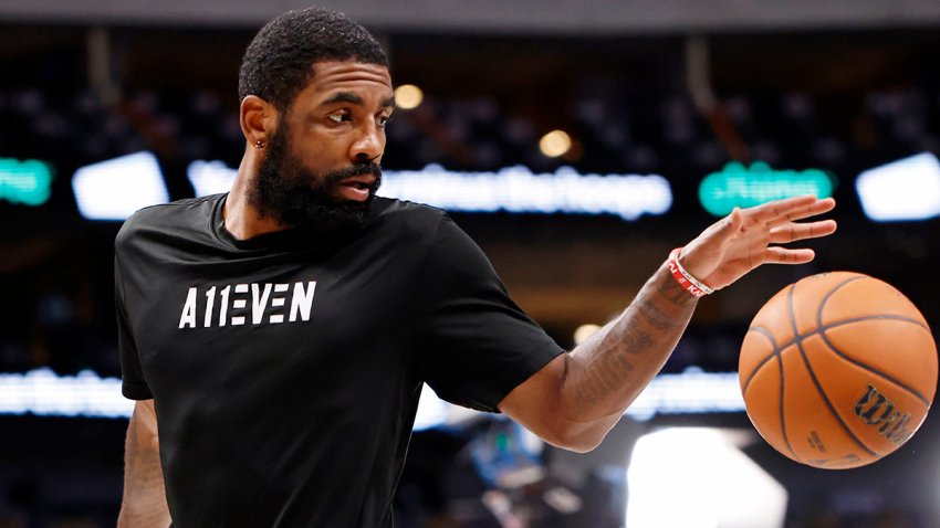 Mavericks guard Kyrie Irving