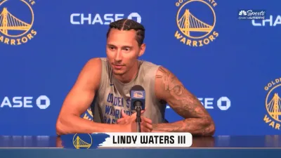 Lindy Waters III wasn't surprised when Warriors acquired him