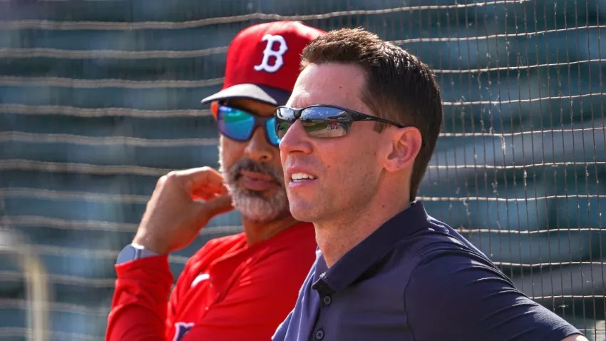 Alex Cora and Craig Breslow