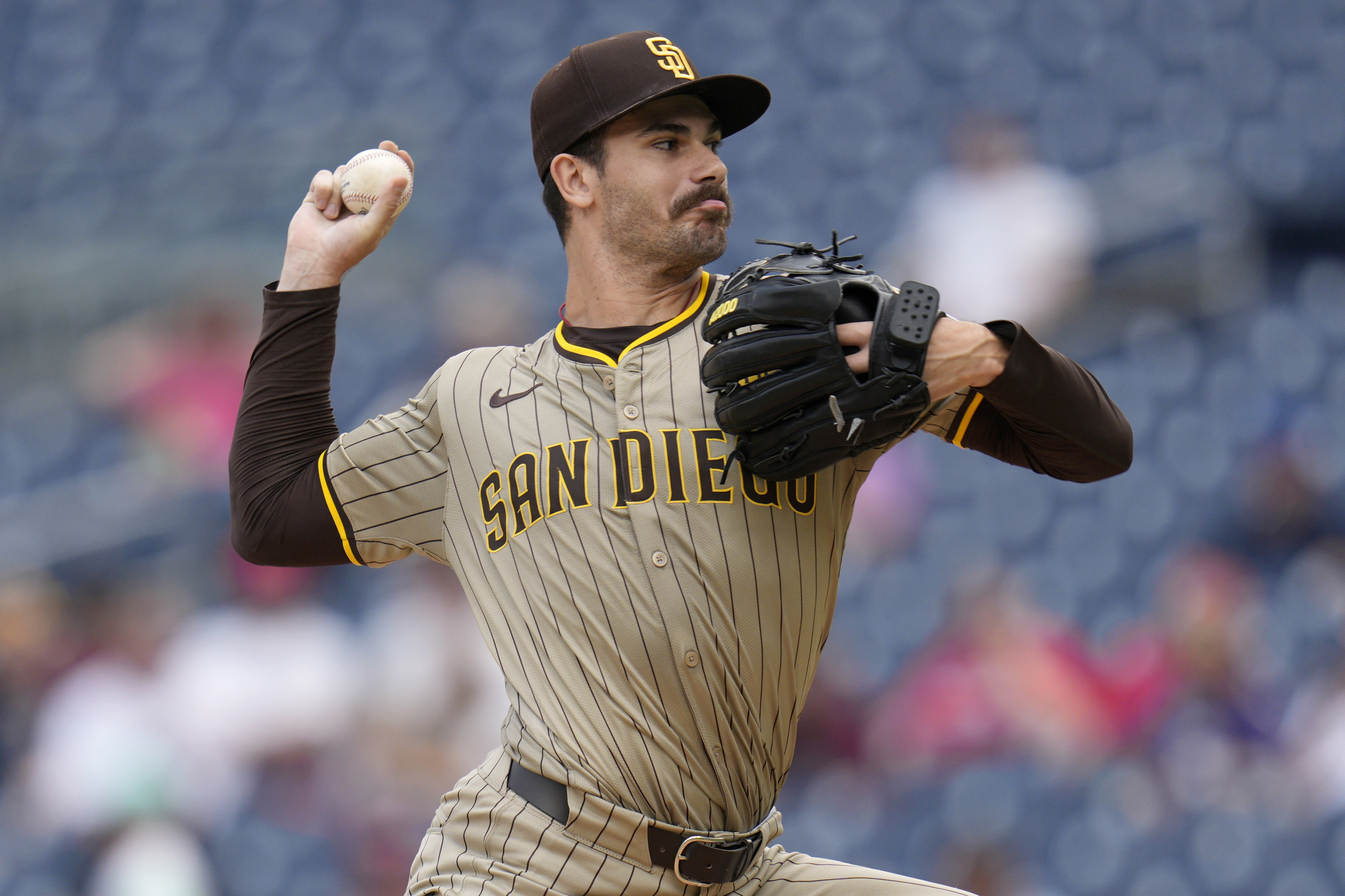 WASHINGTON, DC – JULY 25: Dylan Cease #84 of the San Diego Padres pitches to the Washington Nationals during the first inning at Nationals Park on July 25, 2024 in Washington, DC. (Photo by Jess Rapfogel/Getty Images)