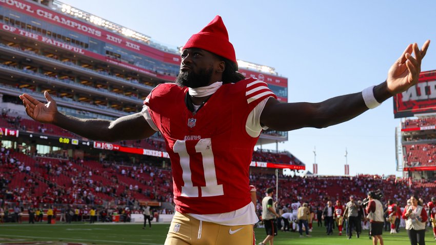 49ers wide receiver Brandon Aiyuk