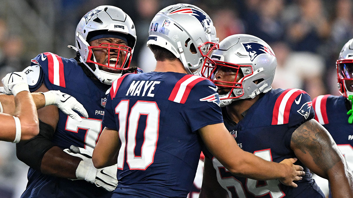 Should the Patriots move Drake Maye to the fast lane after encouraging performances against the Eagles? – NBC Sports Boston