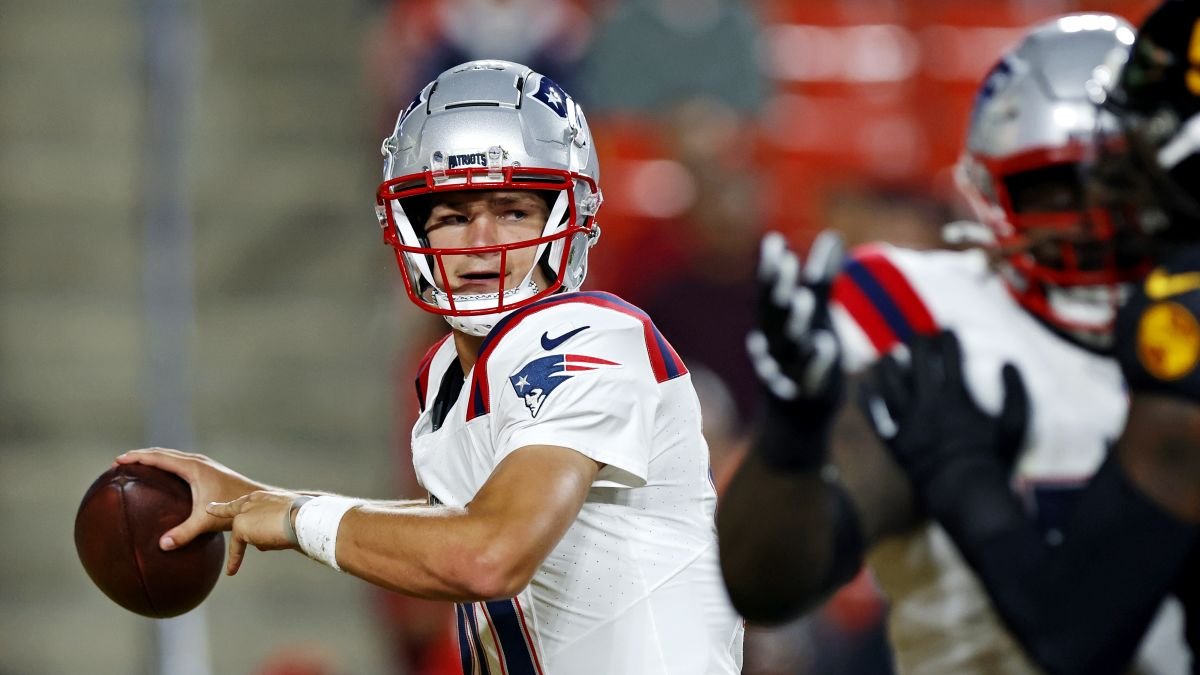 Watch Drake Maye throw the Patriots’ first touchdown pass in the preseason finale – NBC Sports Boston