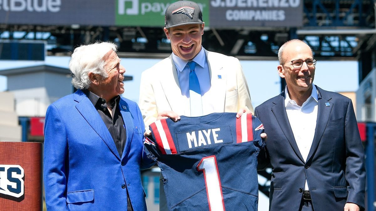 Robert Kraft gives encouraging first impression of Patriots QB Drake Maye – NBC Sports Boston