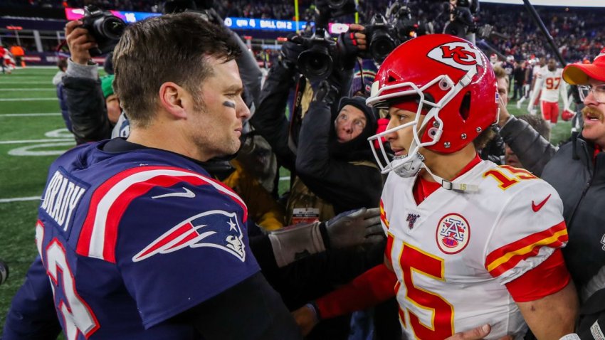 Tom Brady and Patrick Mahomes