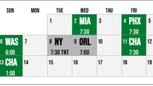 Celtics 2024-25 schedule for April