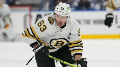 Brad Marchand ‘on track' to play in season opener