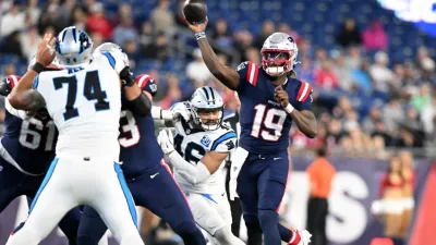 Should Patriots play Milton if Brissett gets hurt to protect Drake Maye behind bad O-line?