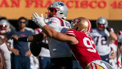 Patriots quarterback Jacoby Brissett