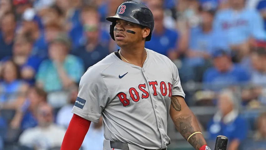 Red Sox third baseman Rafael Devers