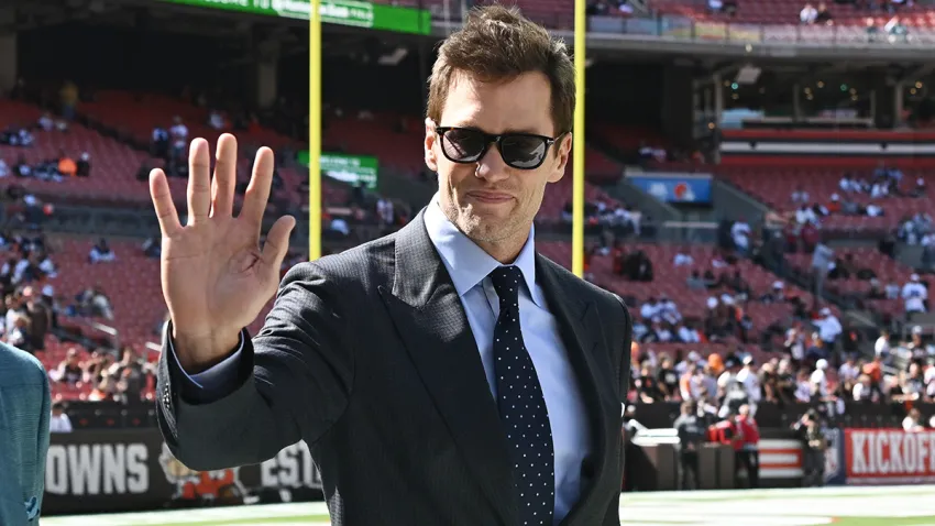 FOX broadcaster Tom Brady