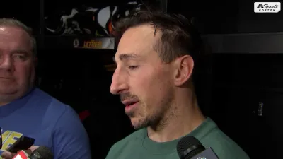 Brad Marchand weighs in on Jeremy Swayman's ongoing contract dispute