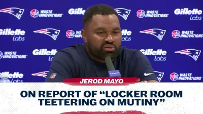 Jerod Mayo on reports of ‘mutiny' in Patriots locker room