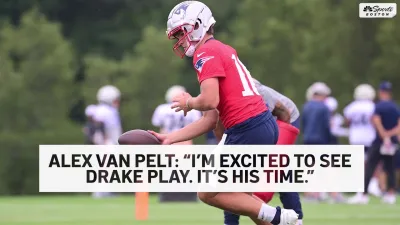 Alex Van Pelt: “I'm excited to see Drake play. It's his time.”