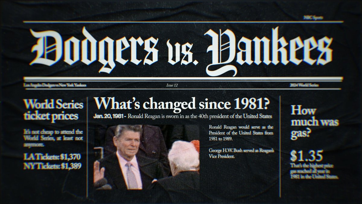 How the us has changed since the last dodgers yankees world series