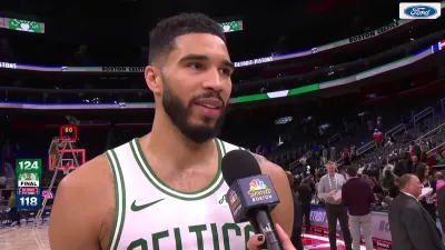 Jayson Tatum talks facing first bit of adversity this season