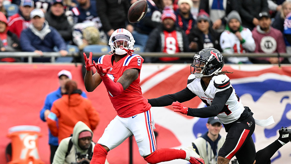 Patriots-Texans Stock Watch: Kayshon Boutte pops; Ja’Lynn Polk drops ...