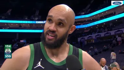 Derrick White: Williams' foul on Tatum ‘was BS'