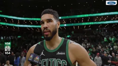 Tatum accepts ‘challenge' to grind out OT win vs. Nets