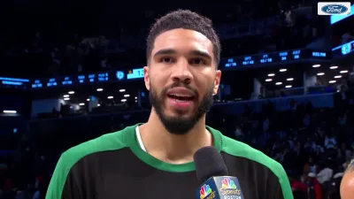 EXCLUSIVE: Jayson Tatum reacts to 36-point night in win over Nets