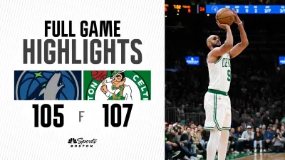 Highlights: The Jays, White lead the way for C's vs. Timberwolves