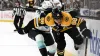 Pastrnak reacts to benching in Bruins' win over Kraken