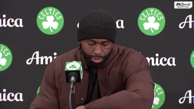 Celtics react to Marcus Smart's return to the court in Boston