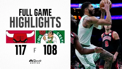 HIGHLIGHTS: Celtics fall to Bulls 117-108 in biggest loss of the season