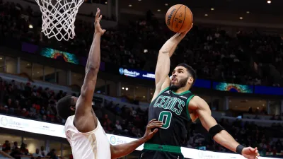 Jayson Tatum makes history with triple-double performance