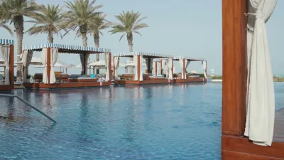 Chris Forsberg explores the Saadiyat Beach Club in Abu Dhabi