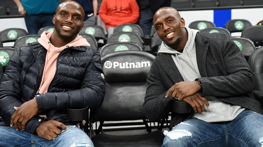 Patriots teammates Devin McCourty and Jason McCourty